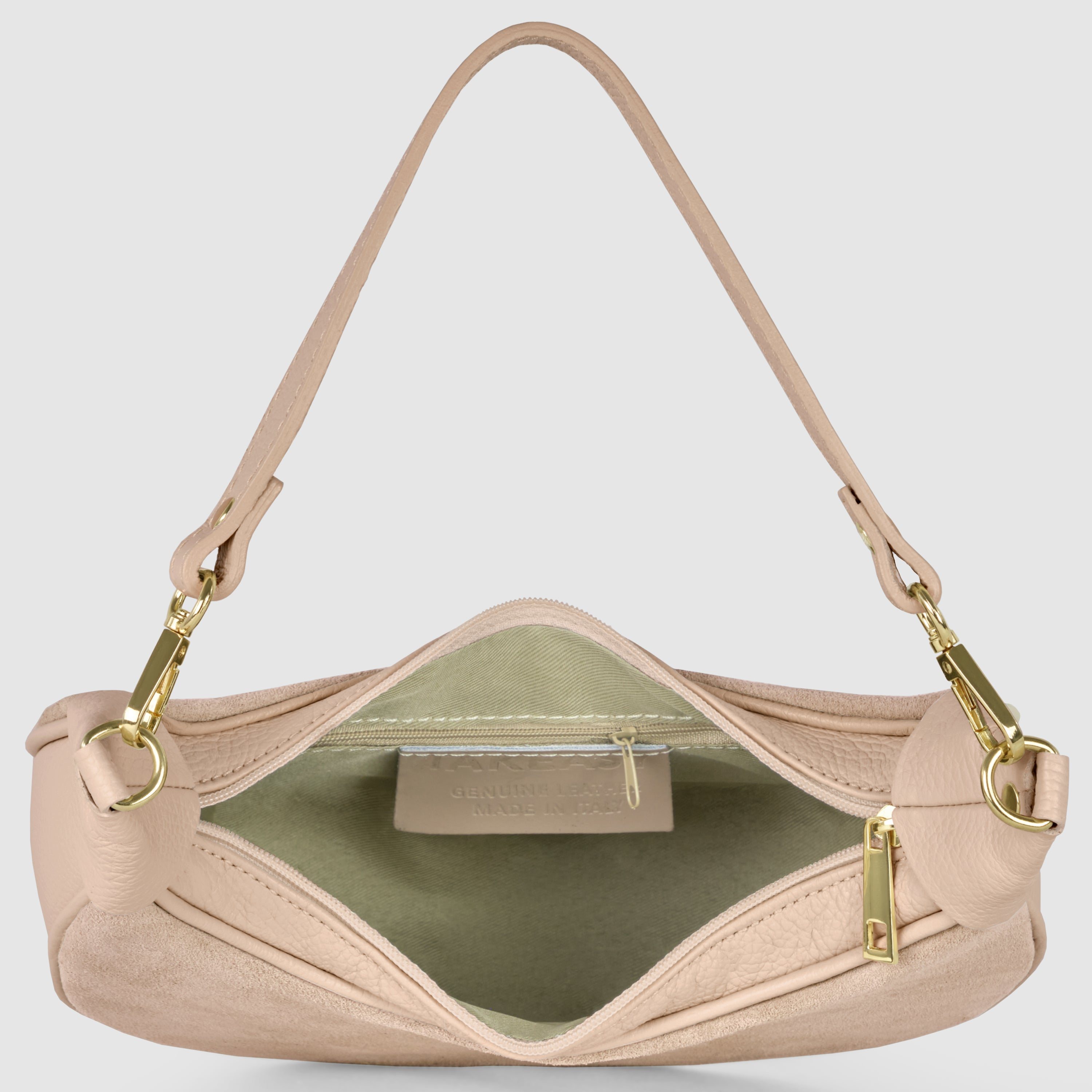 Suede Leather Shoulder Bag 222024