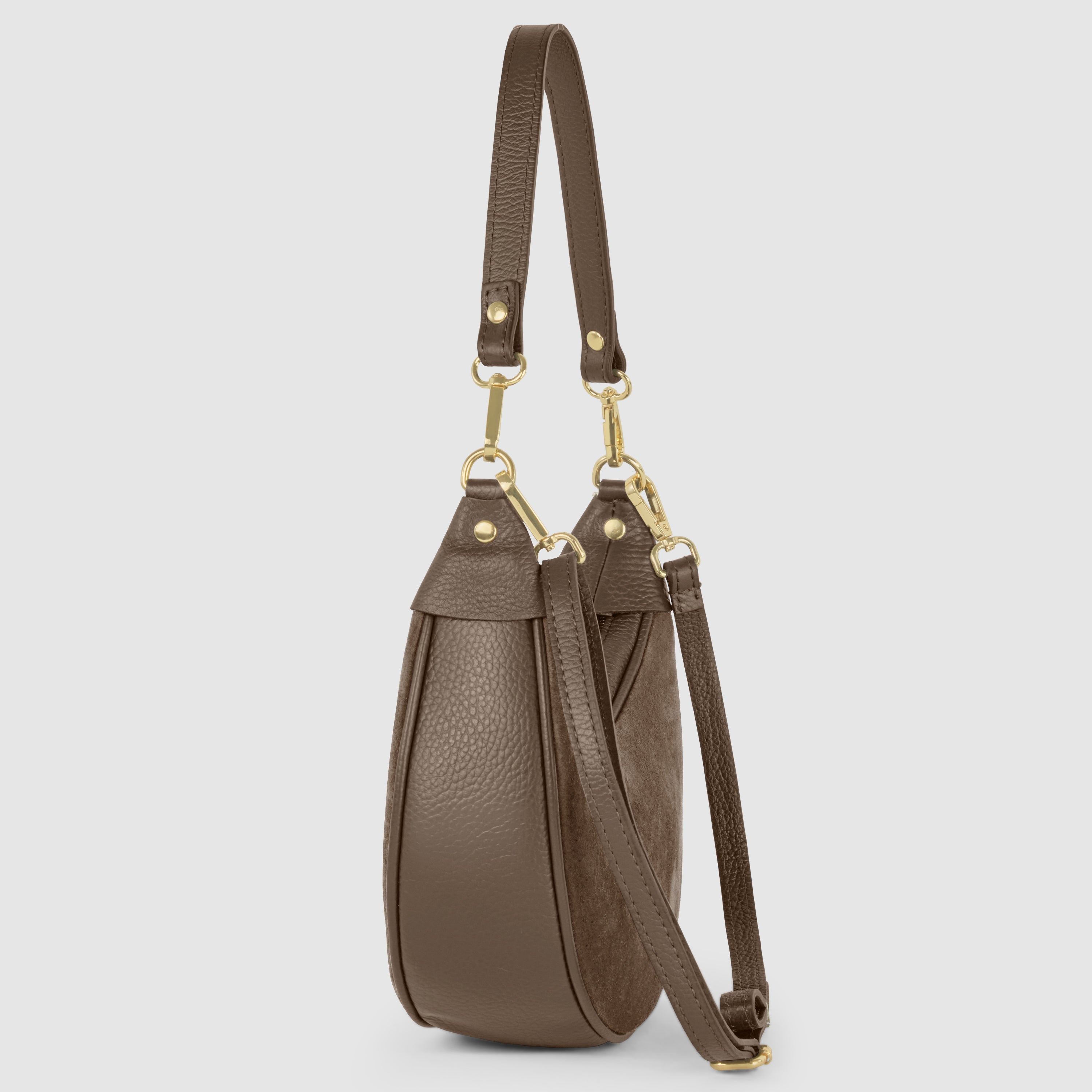 Suede Leather Shoulder Bag 222024