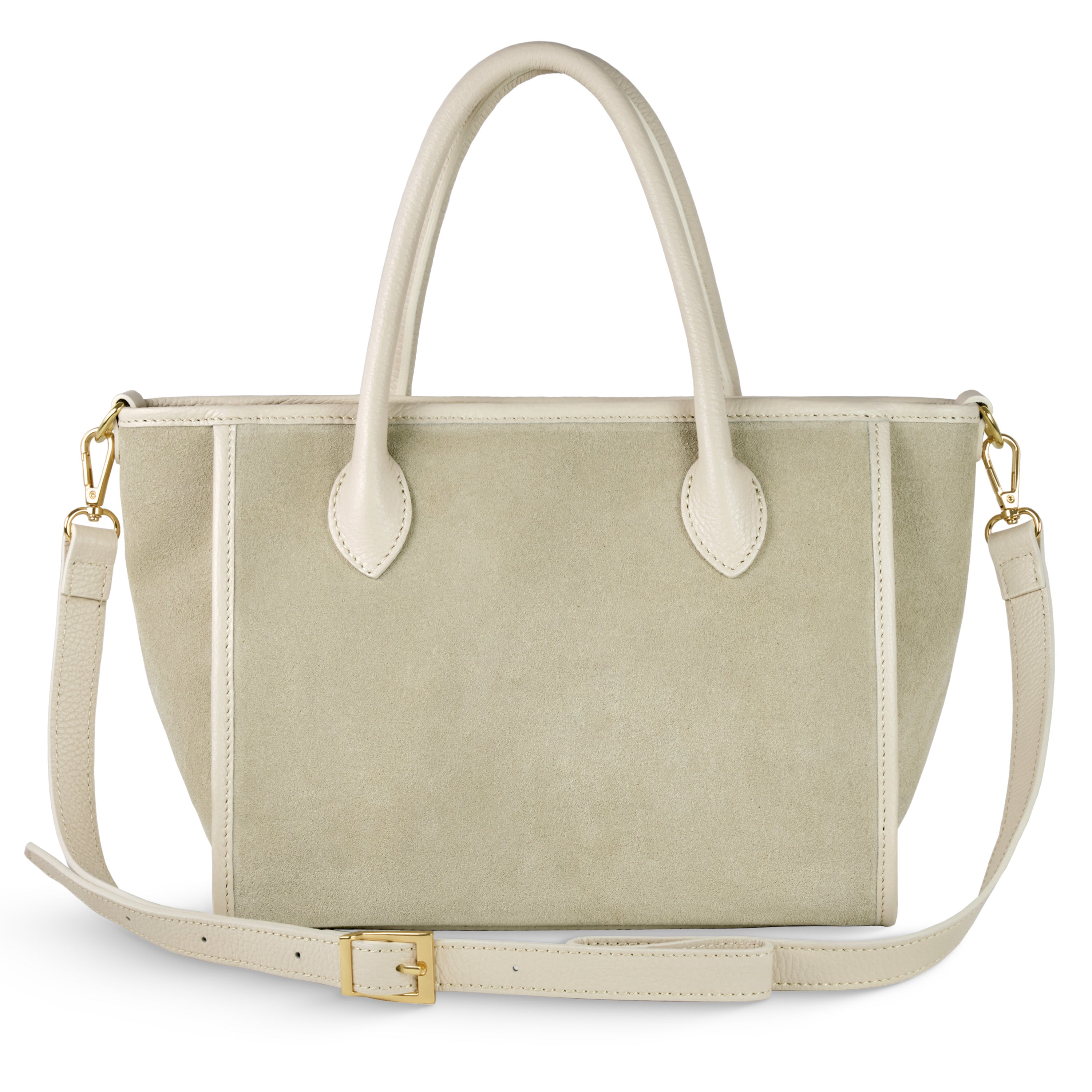 Suede Leather Top-Handle Bag 292711