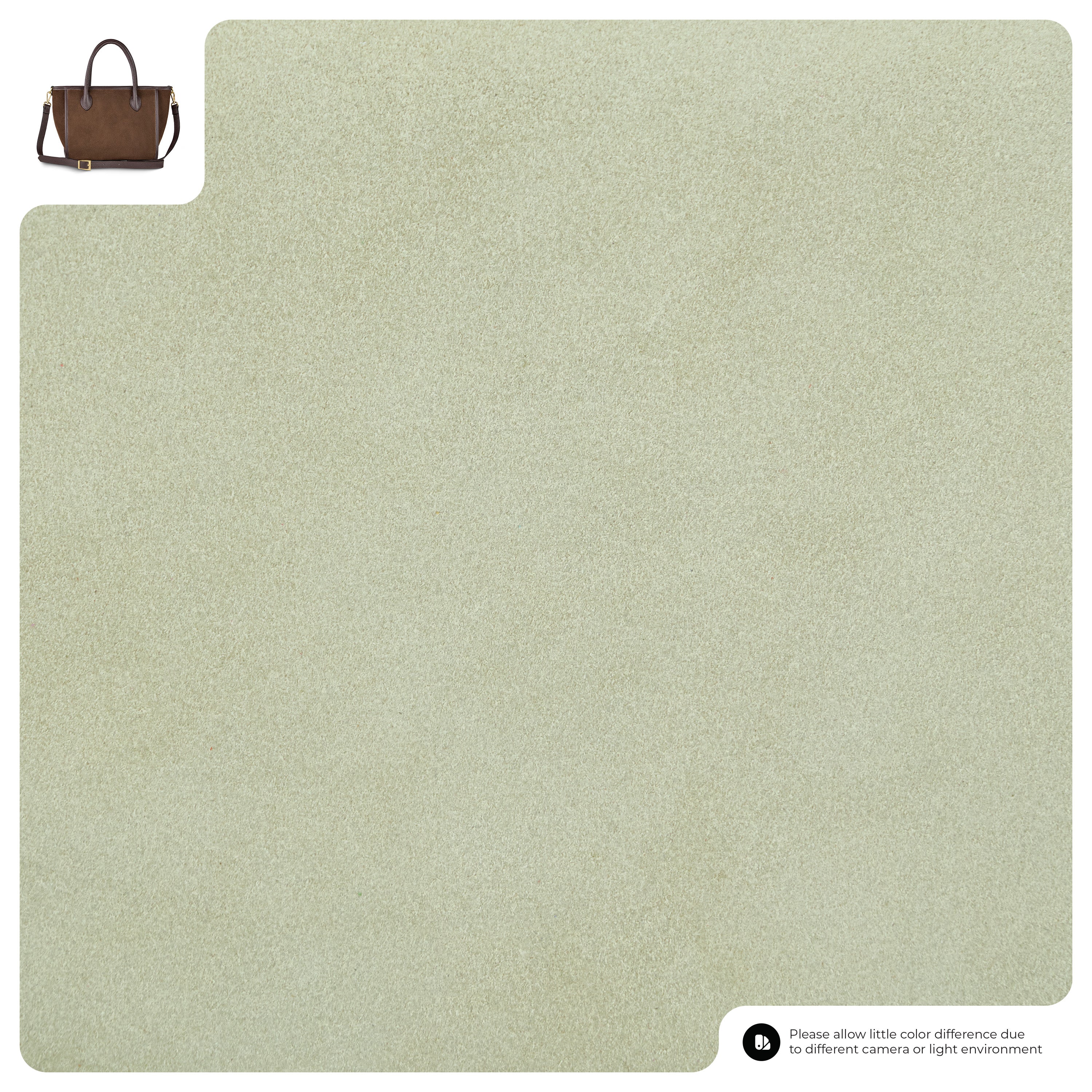 Suede Leather Top-Handle Bag 292711