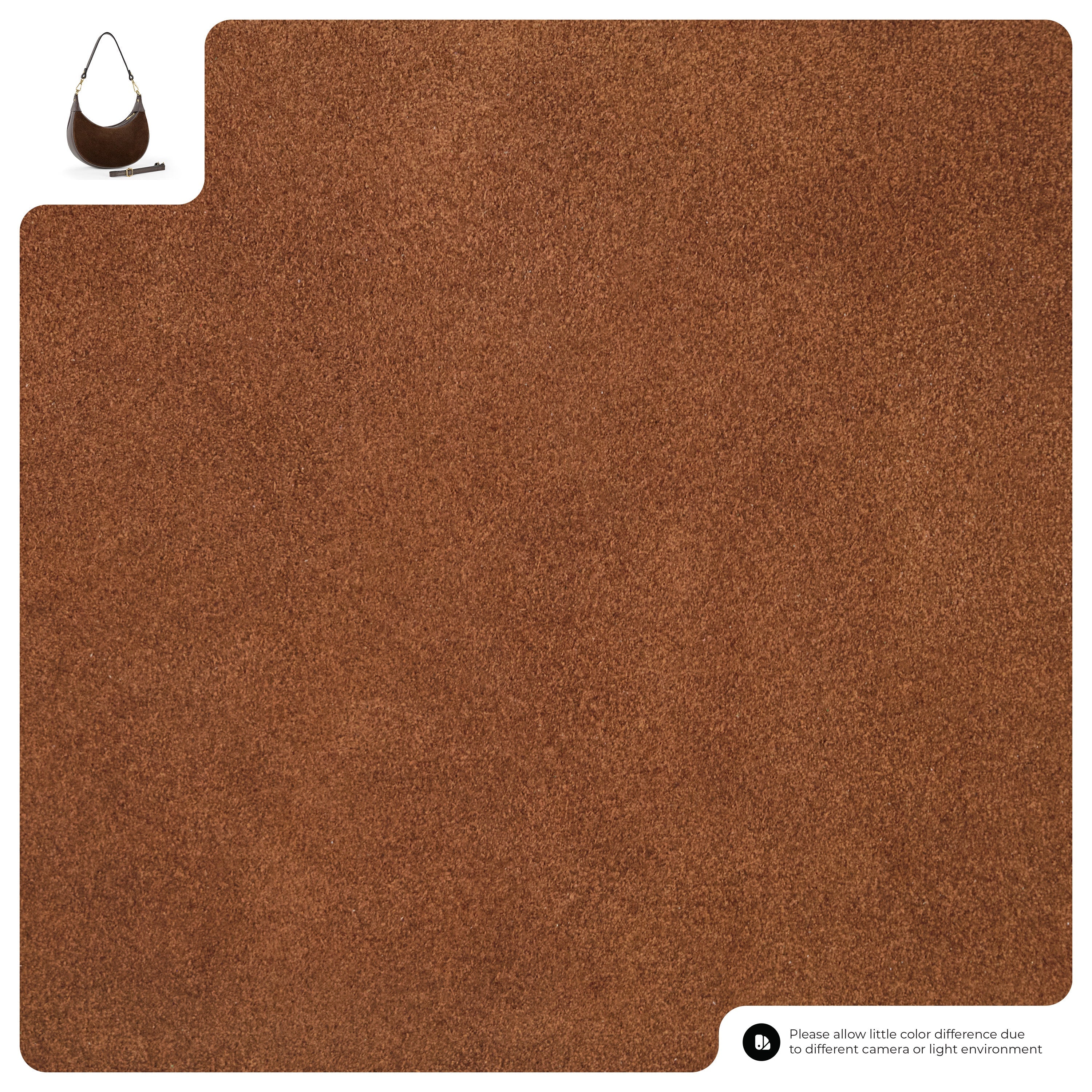 Suede Leather Shoulder Bag 222024