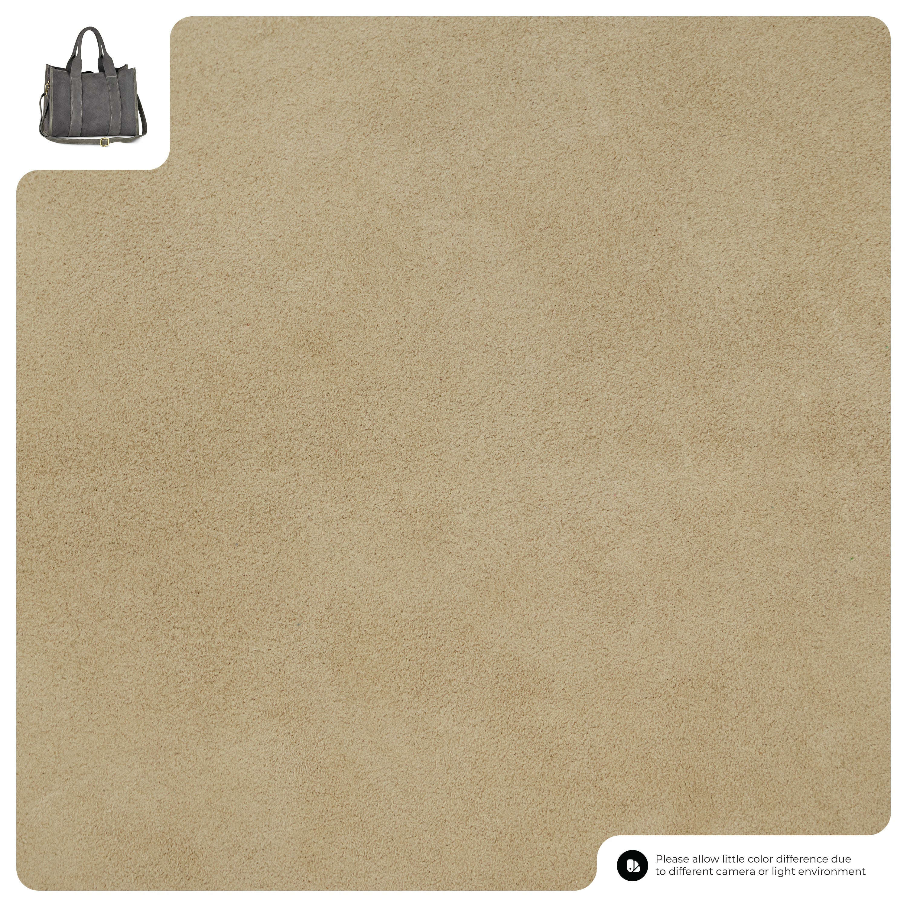 Suede Leather Tote Bag 282611