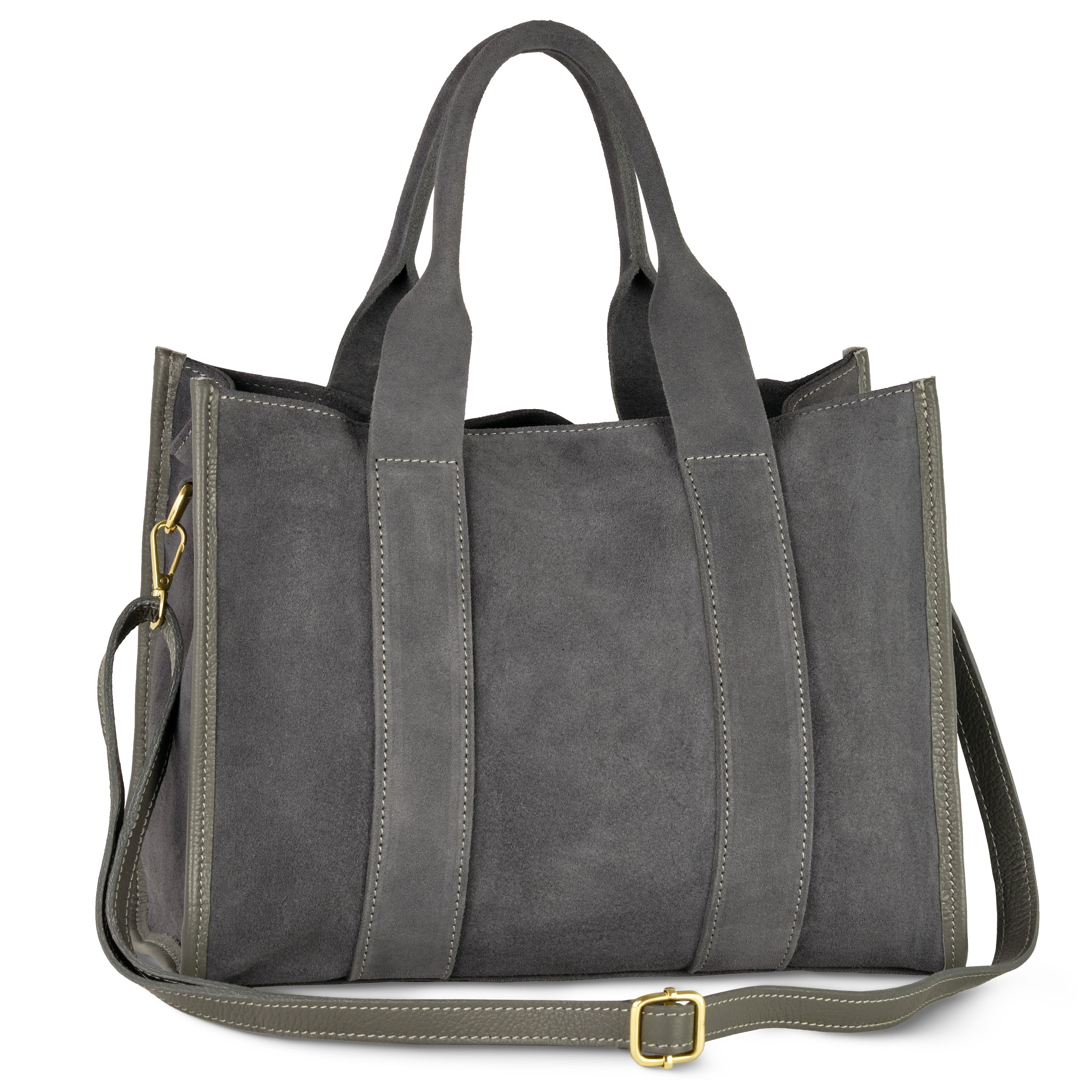 Suede Leather Tote Bag 282611