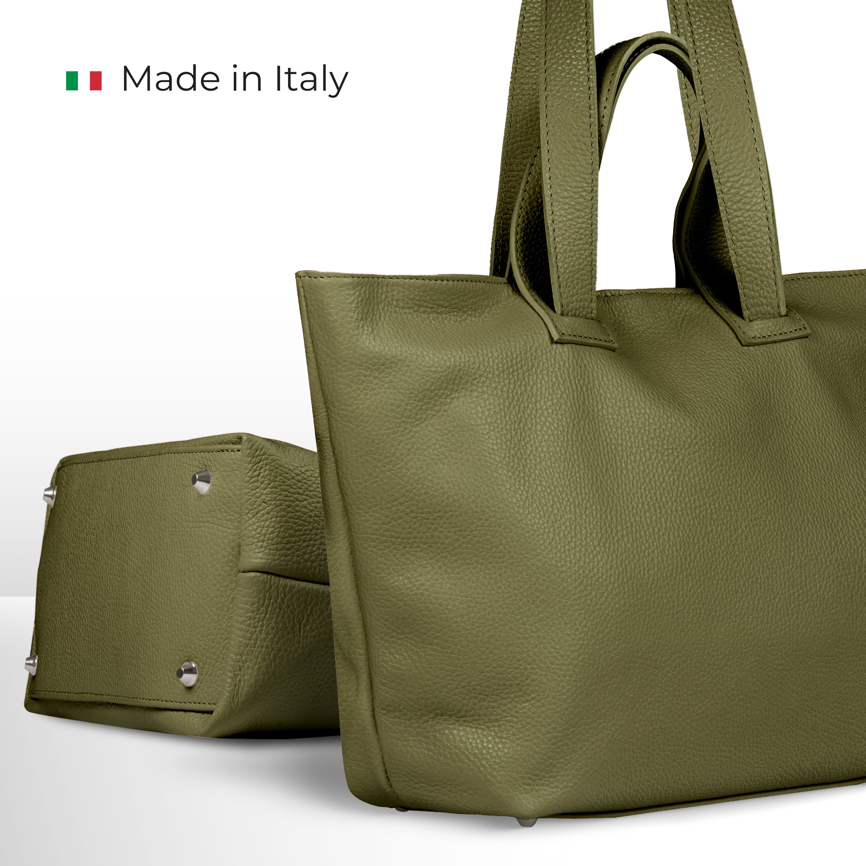 Calf Leather Tote Bag 122500