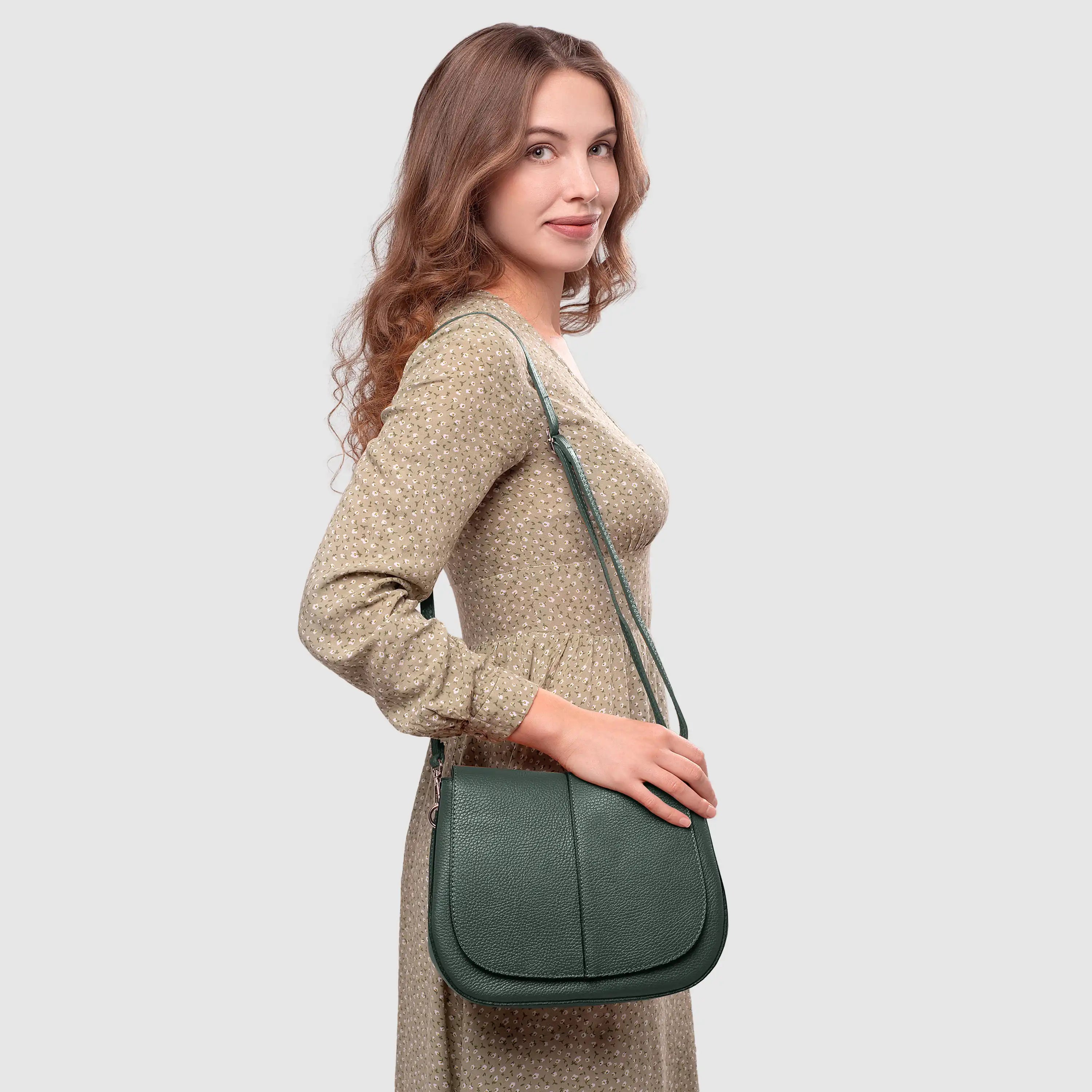 Calf Leather Shoulder Bag 132610