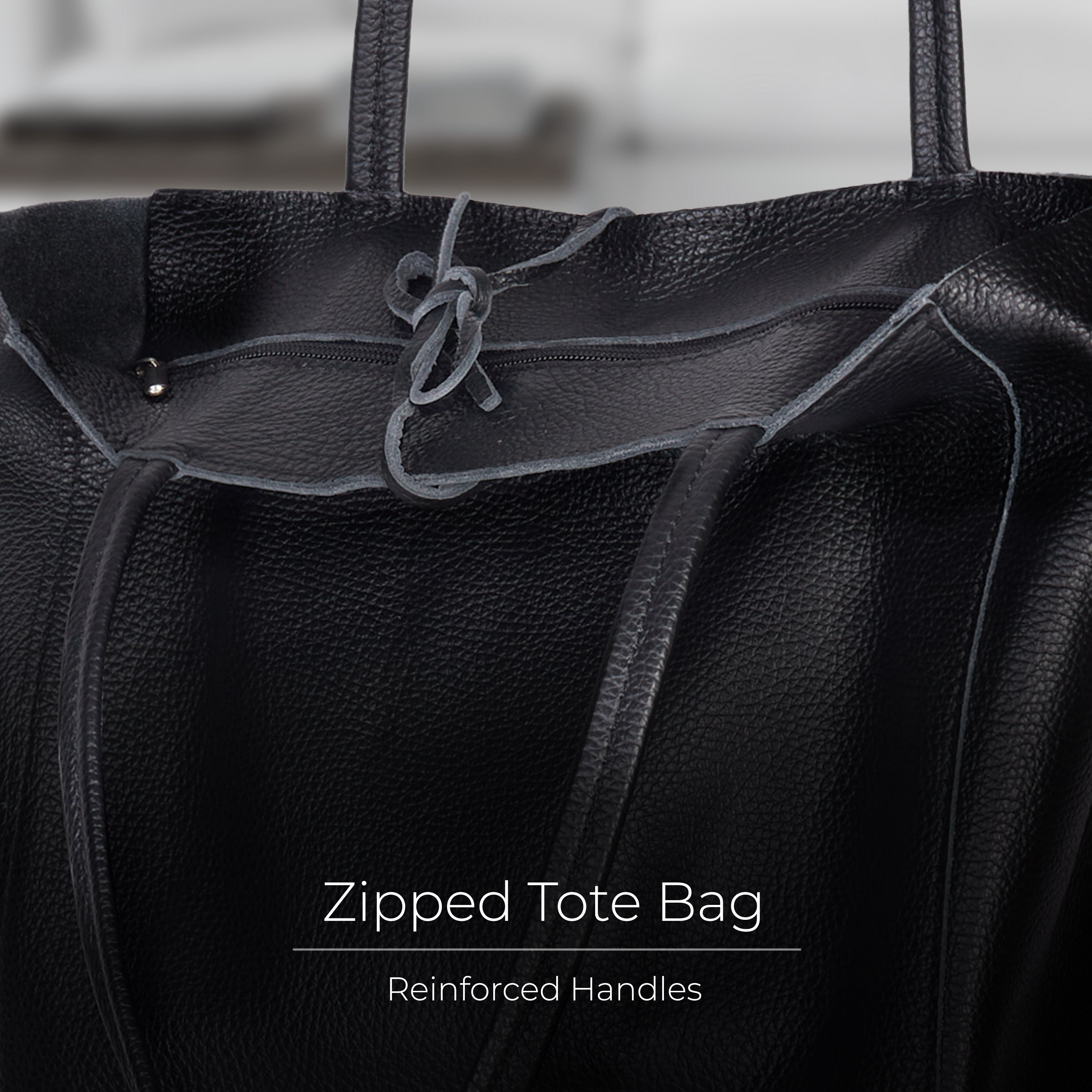 Calf Leather Tote Bag 201718