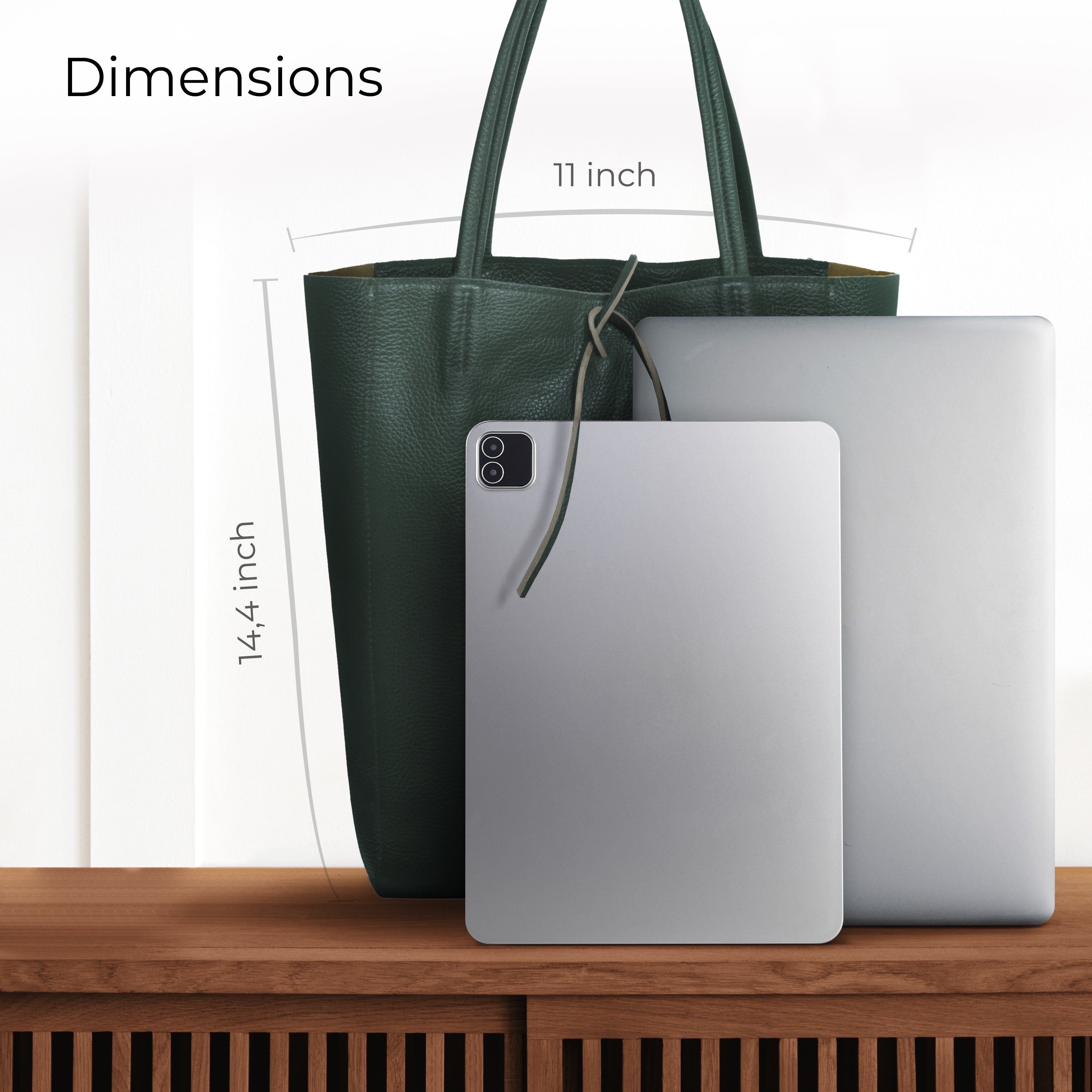 Calf Leather Tote Bag 201718