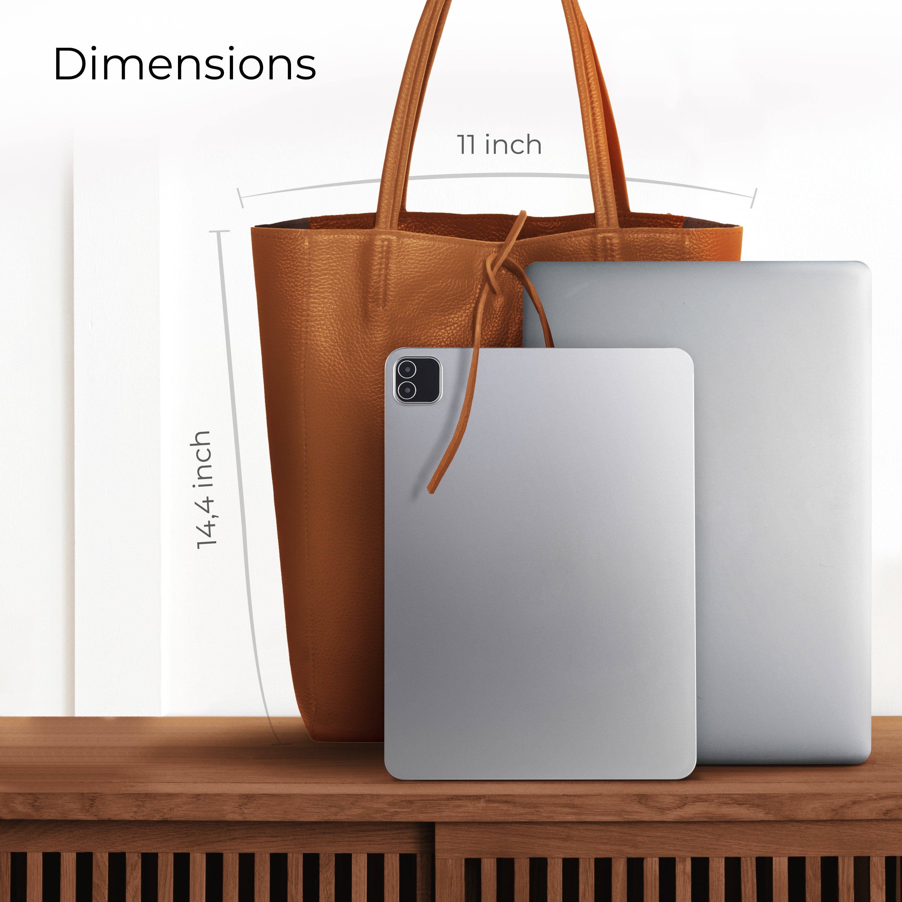 Calf Leather Tote Bag 201718