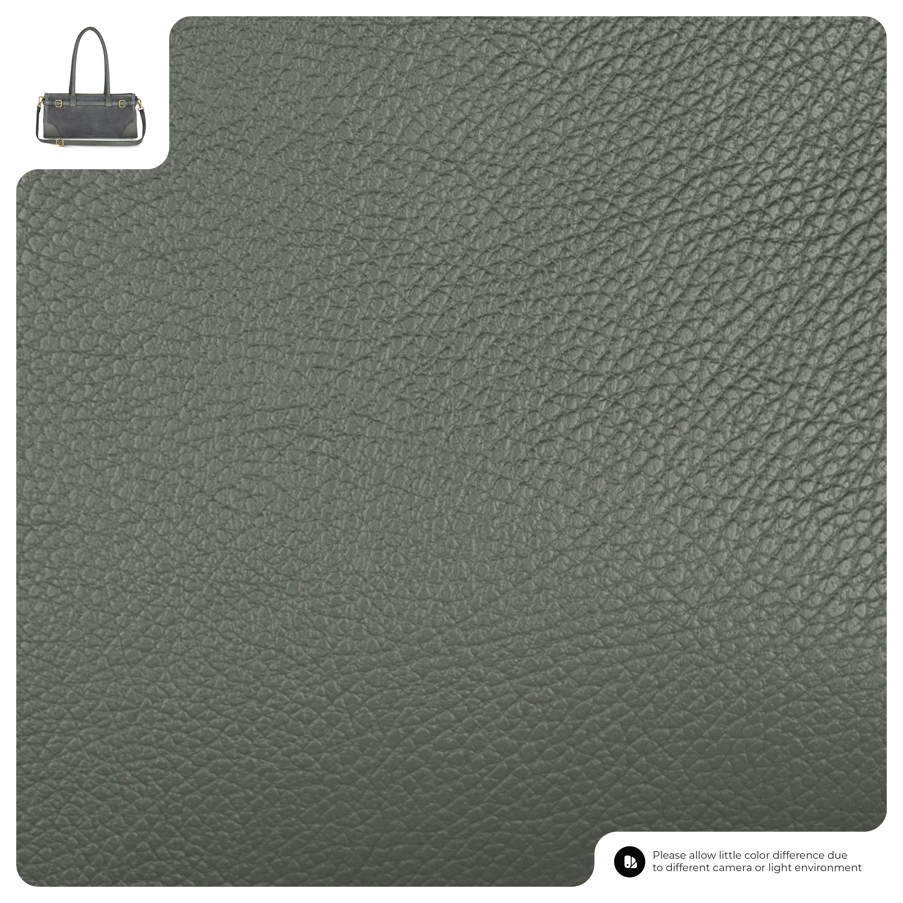 Calf & Suede Leather Top-Handle Bag 282615