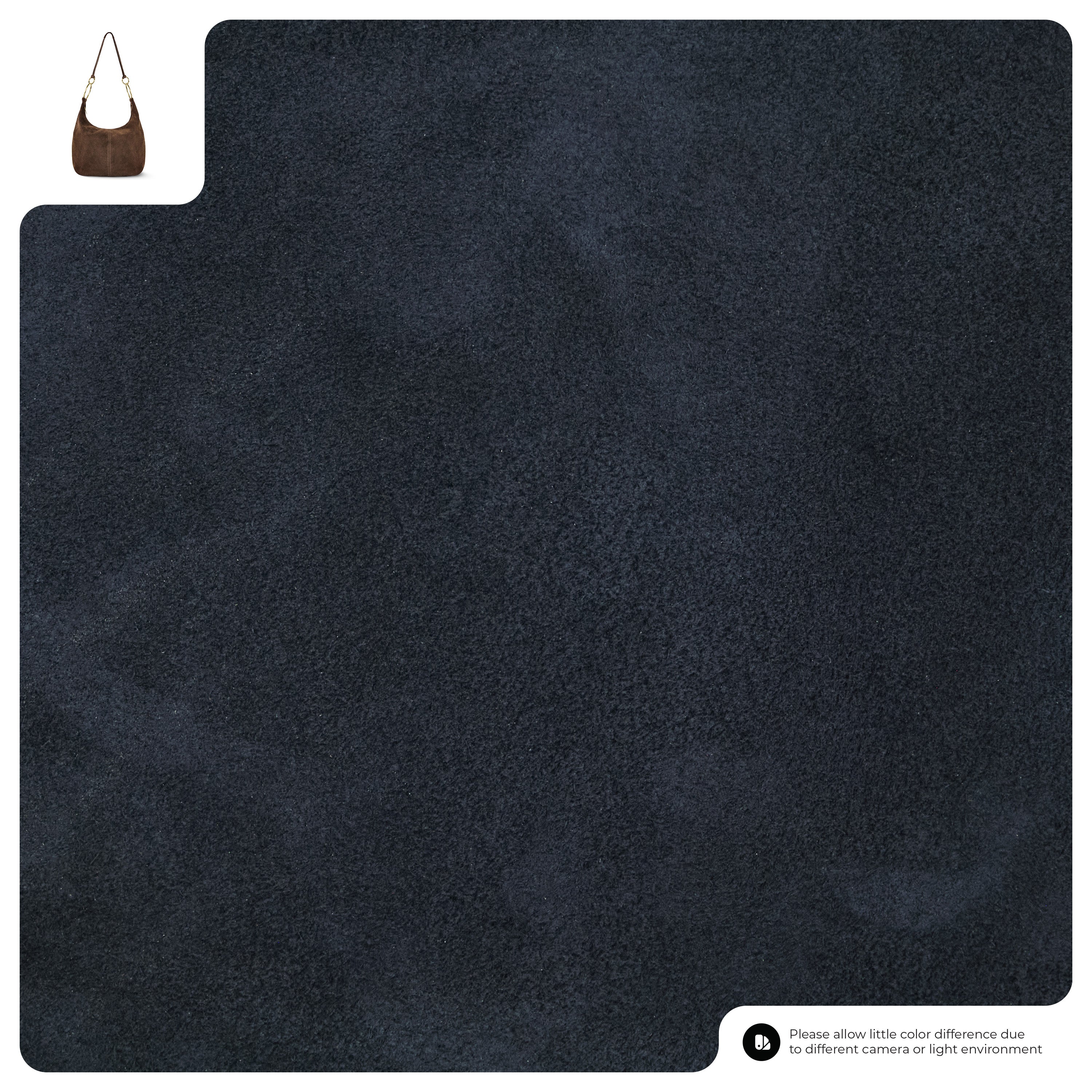 Suede Leather Hobo Bag 272510