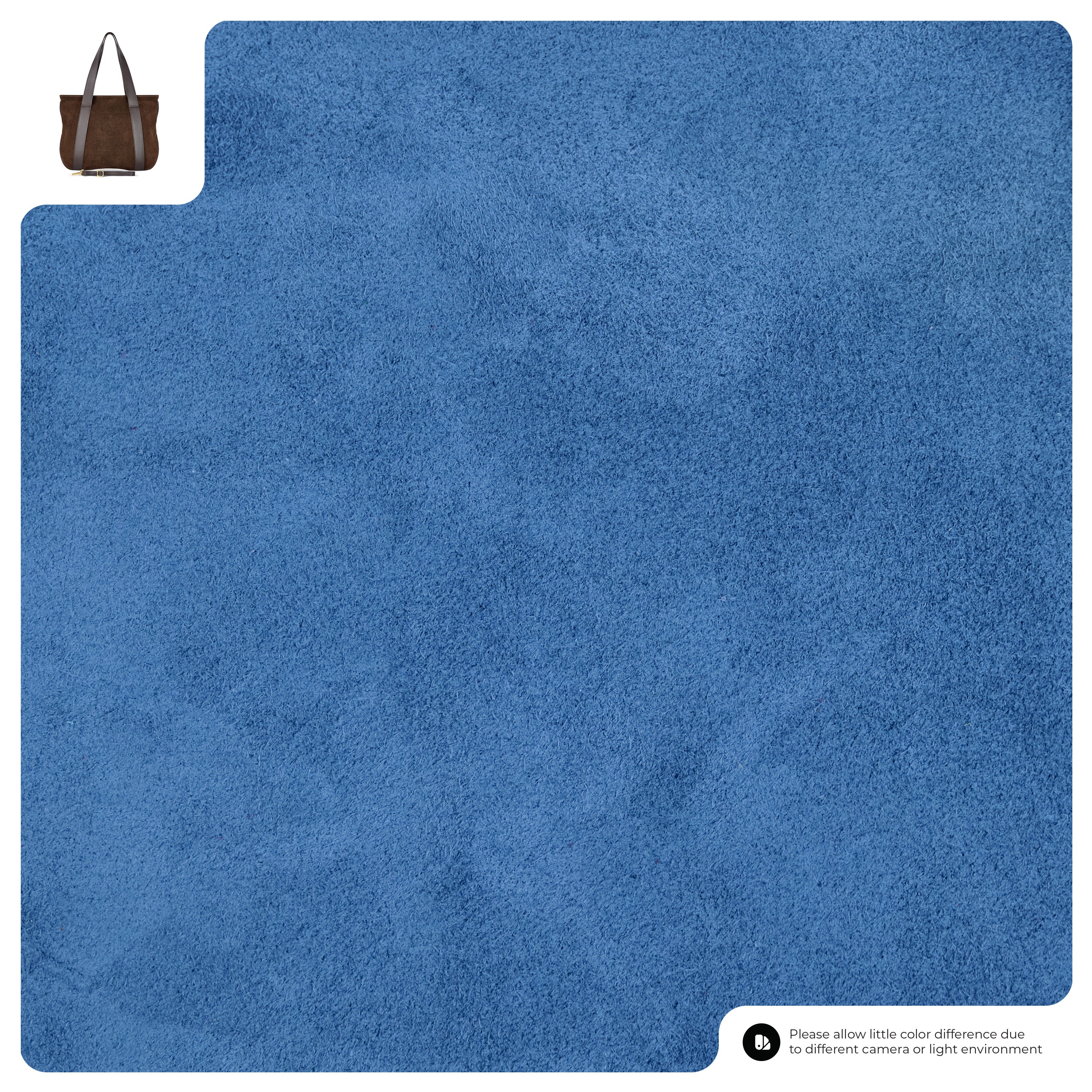 Suede Leather Satchel Bag 282613