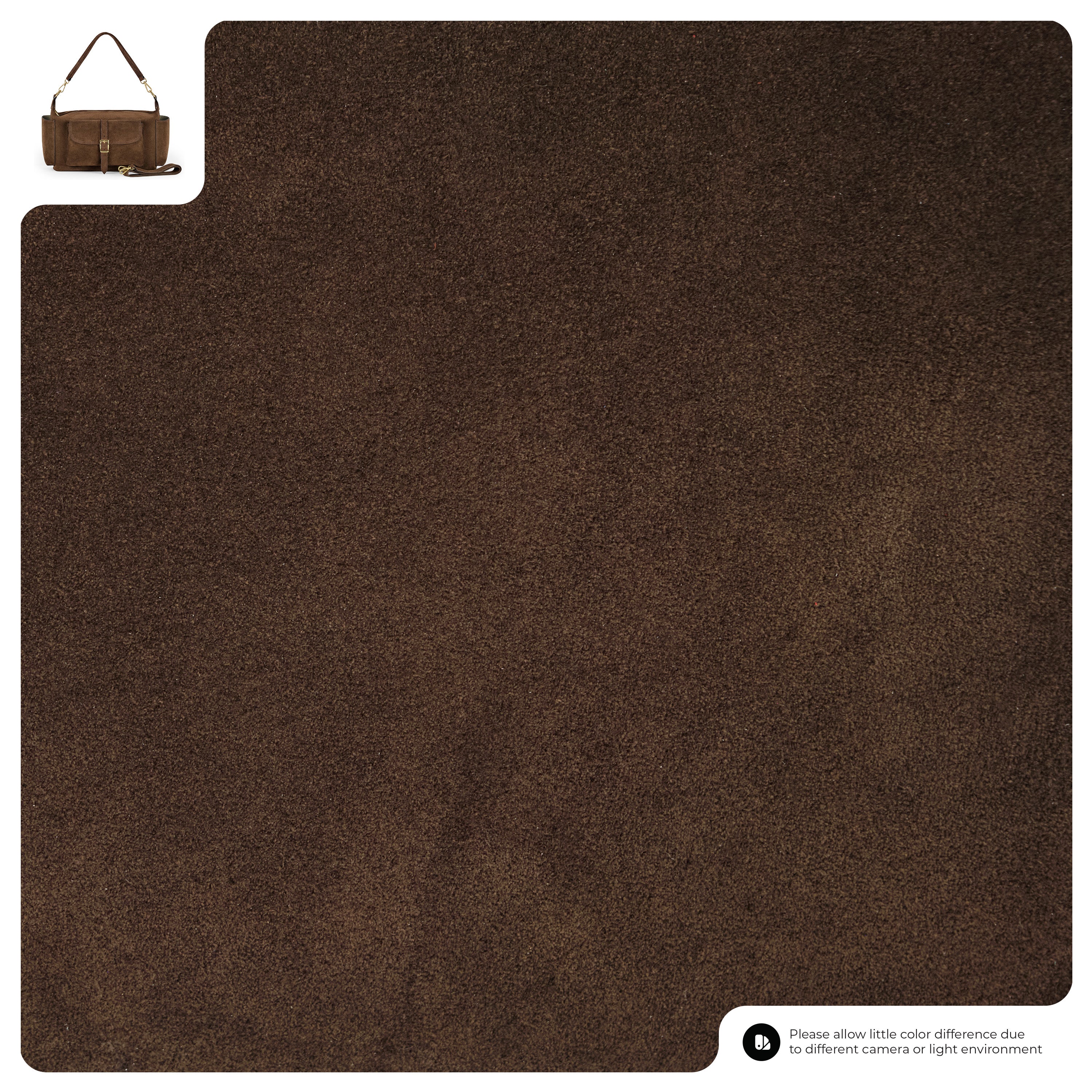 Suede Leather Shoulder Bag 323040