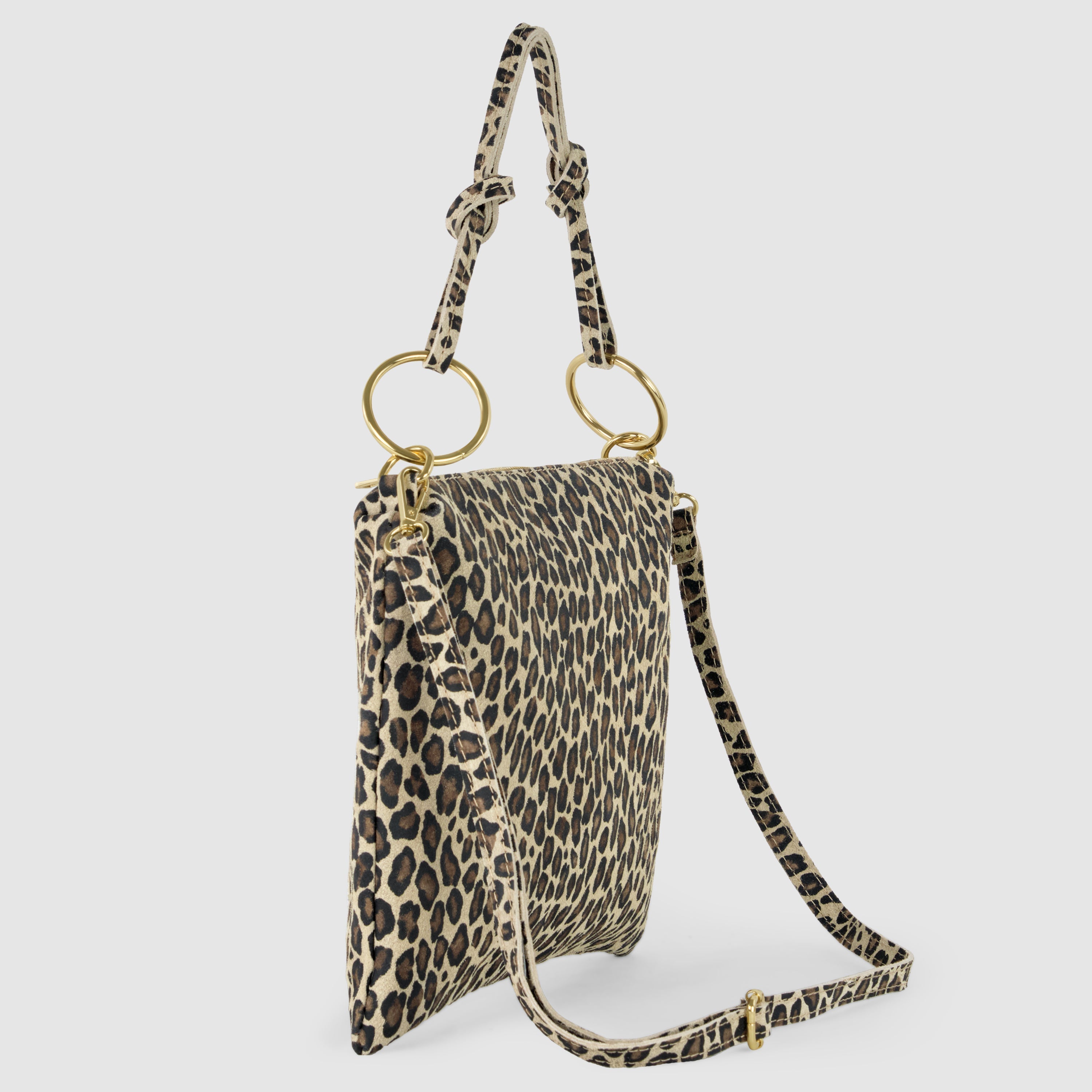 Suede Leather Shoulder Bag 171551