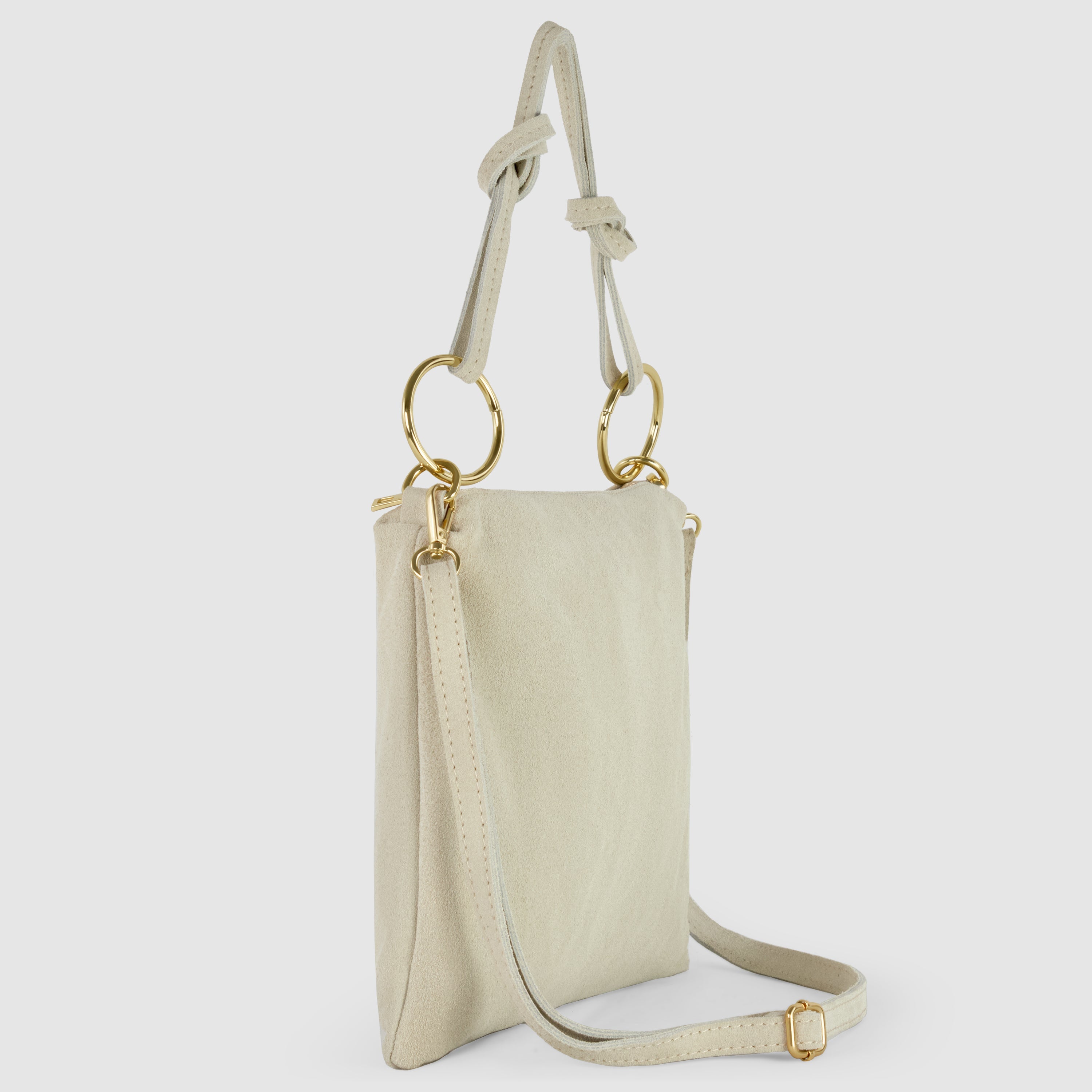 Suede Leather Shoulder Bag 171551