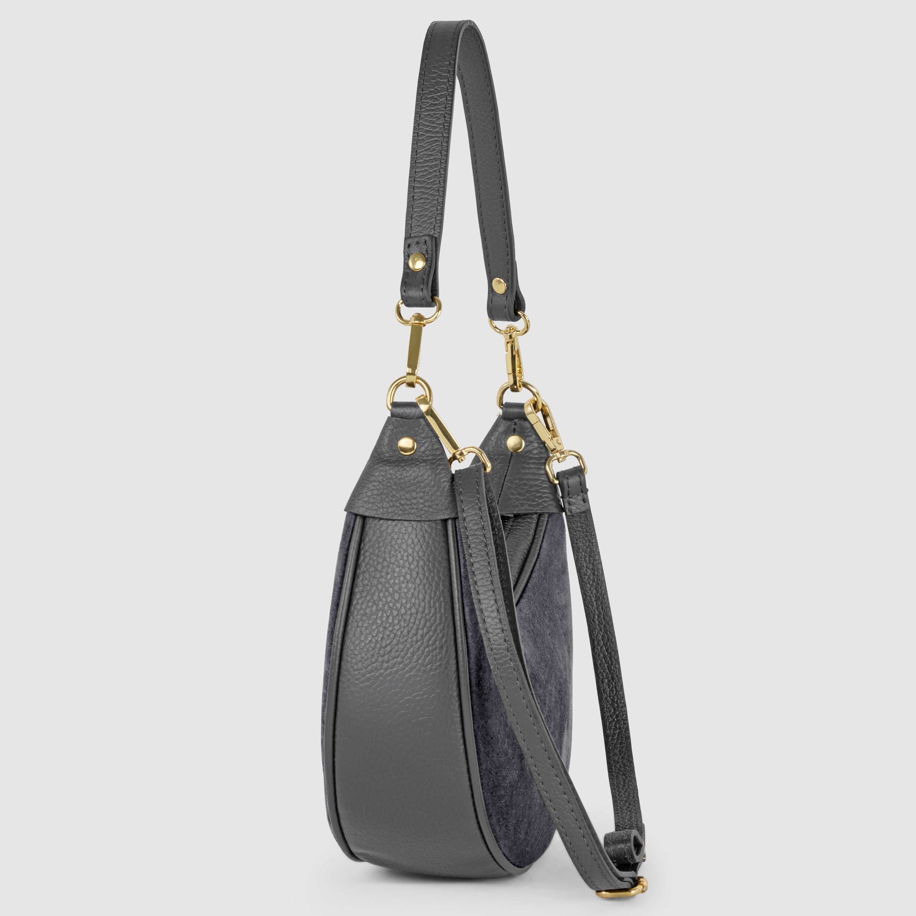 Suede Leather Shoulder Bag 222024